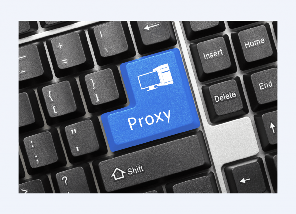 Proxy service - keyboard key for immediate proxy