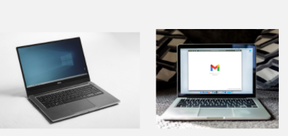 Windows-Laptop und Chromebook